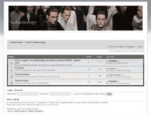 Tablet Screenshot of forum.fashionology.org